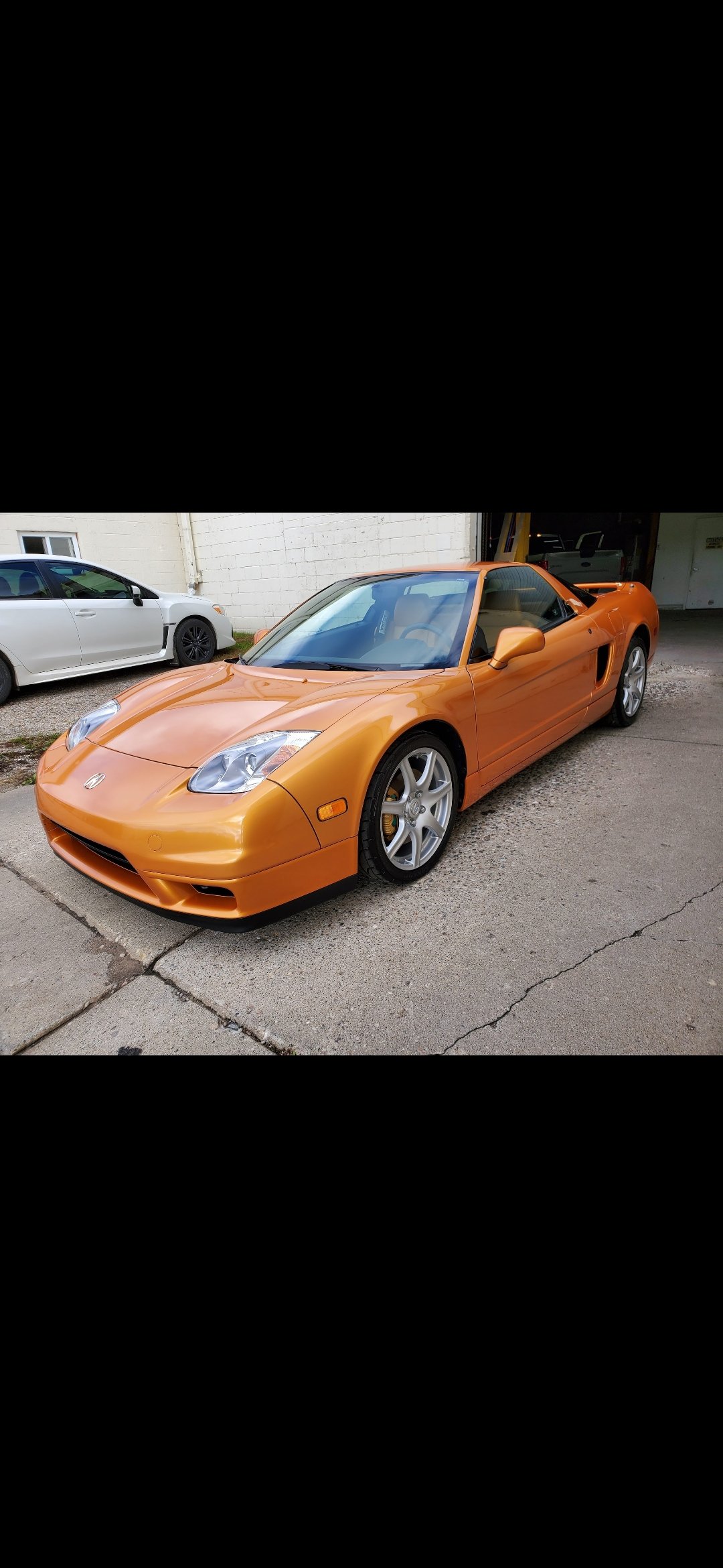 Before and after paint correction